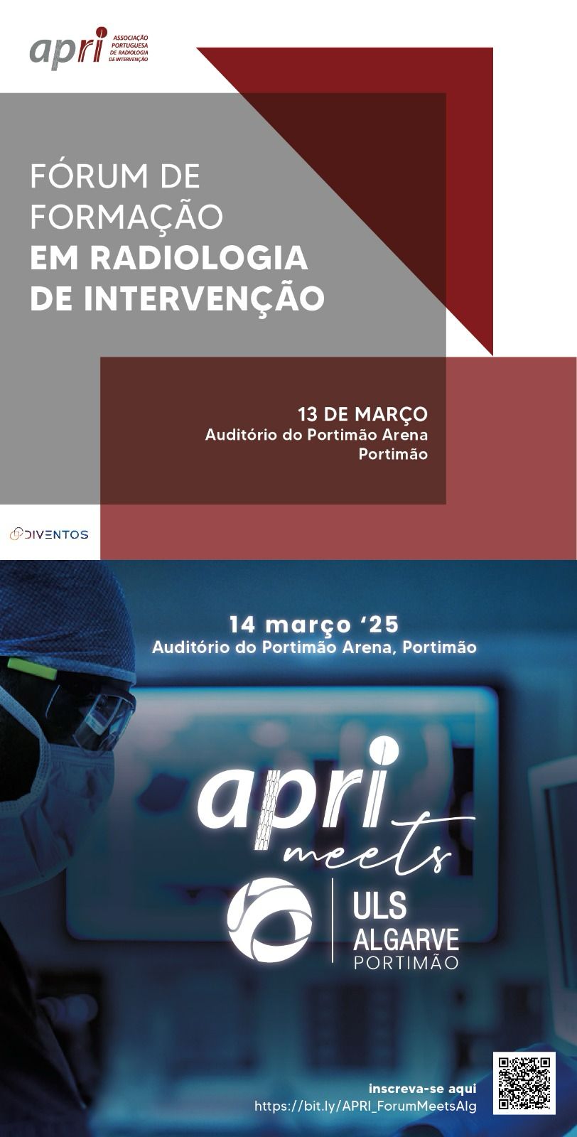 Fórum de Formação em Radiologia de Intervenção & APRI meets ULS do Algarve