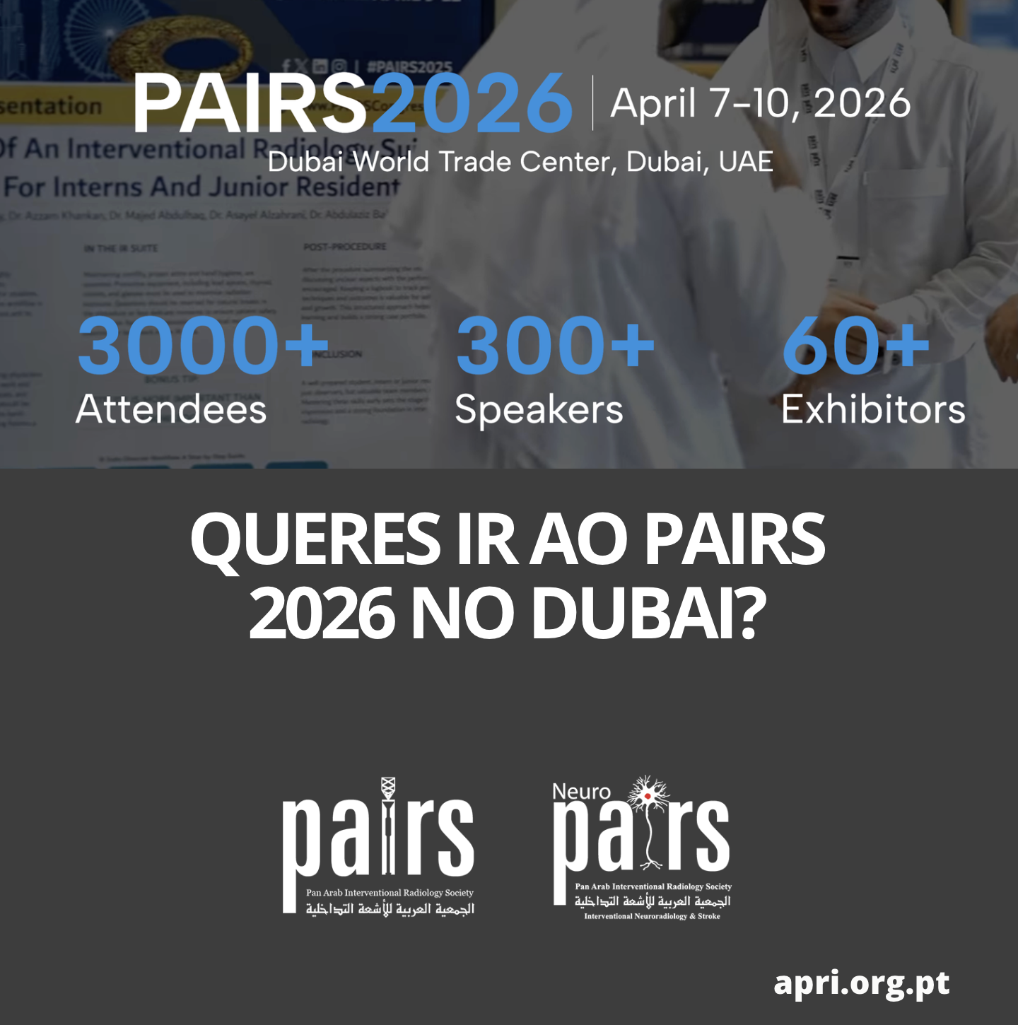 Queres ir ao PAIRS 2026?